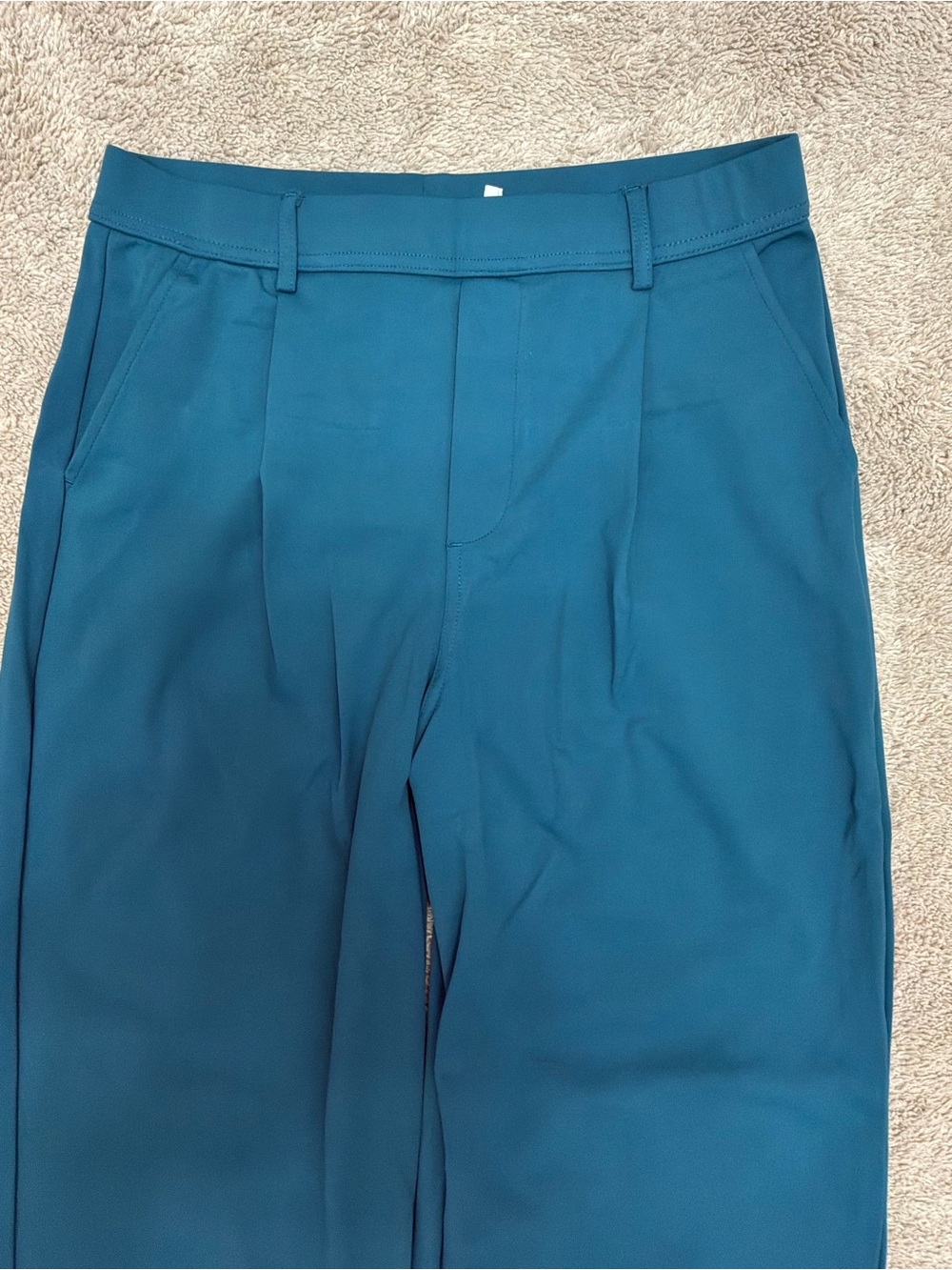 HALARA Teal Wide-Leg Trousers - Picture 10 of 13